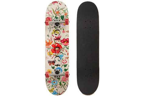 gucci flora skateboard|Gucci Flora Skateboard Deck .